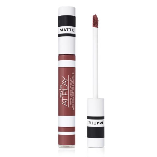 Batom Líquido Matte com Manteiga de Karité e Vitamina E - Mary Kay At Play®