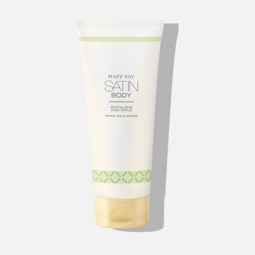 Esfoliante Revitalizante Satin Body® Karité Essência de Chá Branco & Citrus 185g