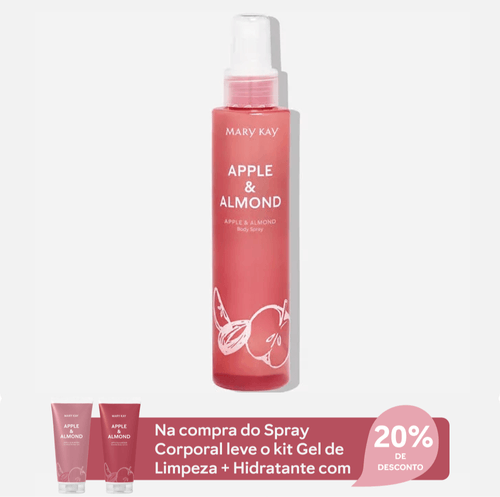 Mary Kay® Spray Corporal Maçã e Amêndoa, 147ml