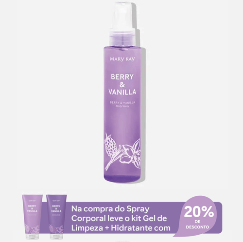 Mary Kay® Spray Corporal Amora e Baunilha, 147ml